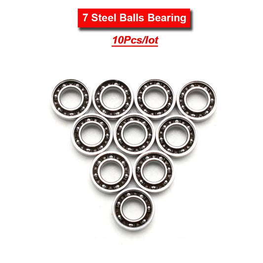 10Pcs Universal Bearing NSK High Speed Dental Handpiece 5 Types Air Turbine Torque Ceramic Balls Spare Parts 3.175X6.35X2.38Mm